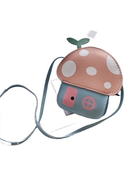Çocuk Karikatür Çanta Omuz Çanta Crossbody Çanta Para Cüzdanı (Yurt Dışından)