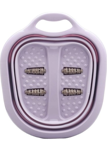 Ayak Spa Küveti Masaj Makarası Ayak Banyo Spa Havzası Taşınabilir Ayak Masaj Kovası Ayak Banyo Havzası (Yurt Dışından)