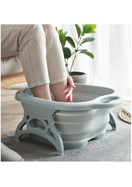 Ayak Spa Küveti Masaj Makarası Ayak Banyo Spa Havzası Taşınabilir Ayak Masaj Kovası Ayak Banyo Havzası (Yurt Dışından)