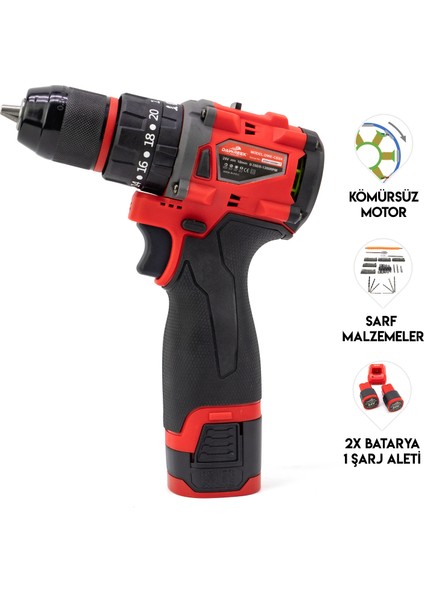 Akülü Vidalama MW24R