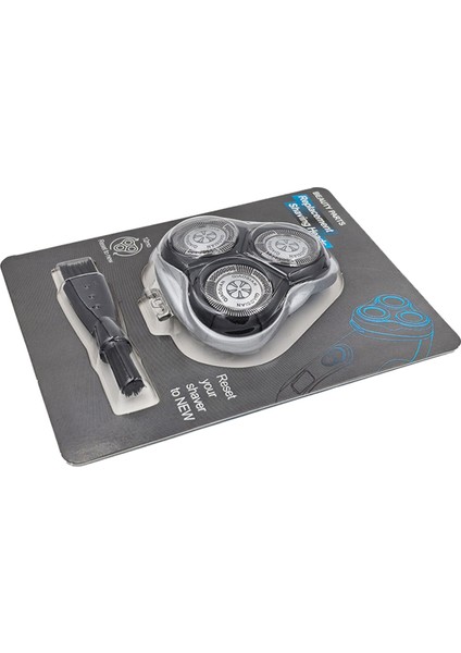 Philips HQ7120 HQ7310 HQ7320 HQ7330 HQ7350 HQ7360 HQ7380 HQ7390 Hq8 Tıraş Bıçağı Gümüş Için Yedek Tıraş Makinesi Başlığı (Yurt Dışından)