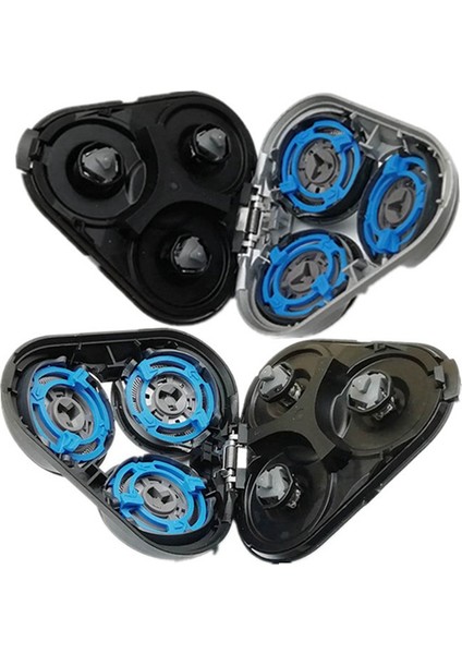 Yedek Tıraş Makinesi Kafası Philips S5000 S5370 S5571 S5420 S5140 S5078 S5077 S5050 S5082 Elektrikli Tıraş Bıçağı-Siyah (Yurt Dışından)
