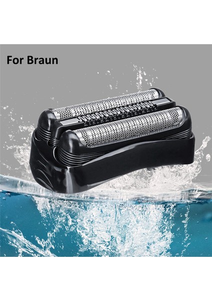 21B Erkek Tıraş Makinesi Yedek Kafa Braun Serisi 3 301S 310S 320S 330S 340S 360S 3010S 3020S 3030S 3040 Elektrikli Jilet (Yurt Dışından)