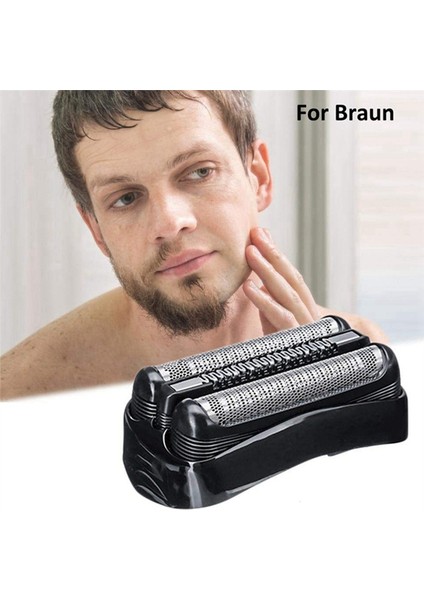 21B Erkek Tıraş Makinesi Yedek Kafa Braun Serisi 3 301S 310S 320S 330S 340S 360S 3010S 3020S 3030S 3040 Elektrikli Jilet (Yurt Dışından)