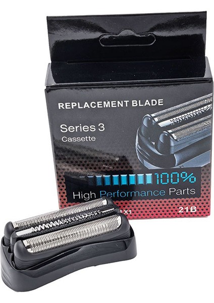 Braun Series 3 Elektrikli Tıraş Makineleri 301S,310S,320S,330S,340S,360S,3010S,3020S,3030S,3040 Için 21B Yedek Tıraş Makinesi Başlığı (Yurt Dışından)