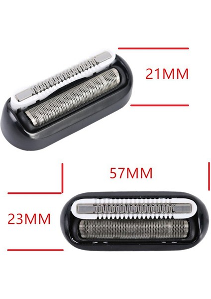 1 Adet Yedek Tıraş Başlığı Folyo Kesici Bıçak 10MJ Xiaomi Mijia Braun Elektrikli Tıraş Makinesi 5603 Tıraş Bıçağı (Yurt Dışından)