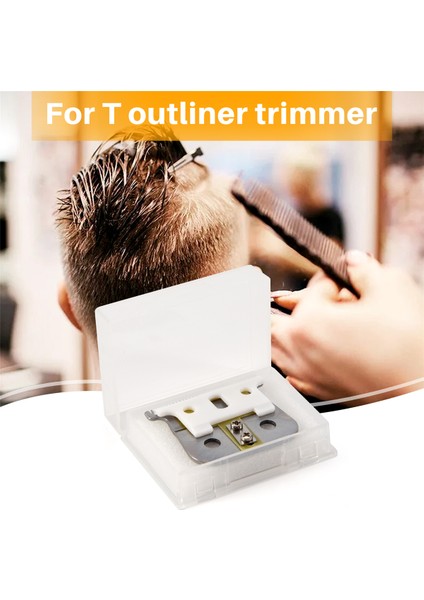 Andis Için T Outliner Bıçağı Için Gümüş, Andis Gtx Yedek Bıçağı Için, Beyaz T Bıçağı + Gümüş Çelik Bıçağı (Yurt Dışından)