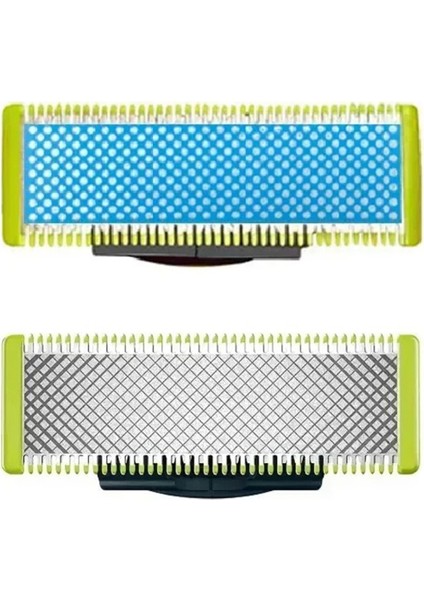 Philips Oneblade Sakal Tıraş Makinesi Kafa Düzeltici Bıçak Tıraş Bıçağı Düzeltici Tıraş Makinesi Yedek Kiti Için 2 Adet Yedek Bıçak (Yurt Dışından)