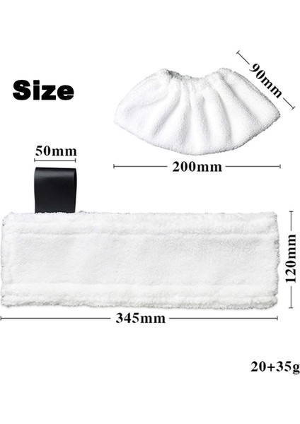 Karcher Easyfix Sc2 Sc3 Sc4 Sc5 Buharlı Temizleyici Mikrofiber Zemin Giysileri Için Yedek Buharlı Paspas Bezi (Yurt Dışından) fiyatları