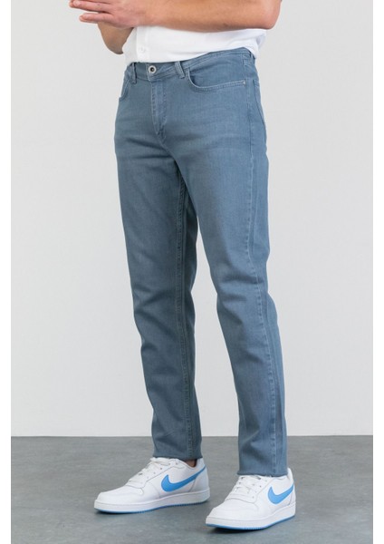 Erkek Elvıs Mavi Slim Fit Likralı Jean Kot Pantolon Halats-De-Slim Blau 31/32 fiyatları