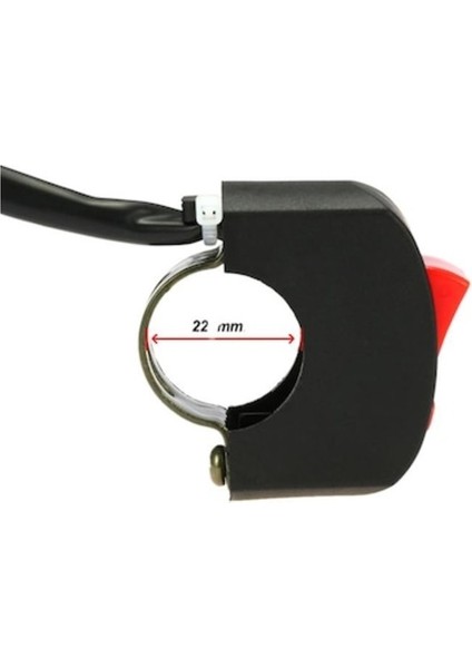 Motosiklet Sis Farı Aç Kapa Düğmesi Butonu Kırmızı modelleri