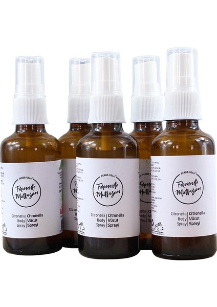 Citronella Koruyucu Vücut Spreyi 5'li Set- Okaliptus + Çay Ağacı + Nane 50 ml fiyatları