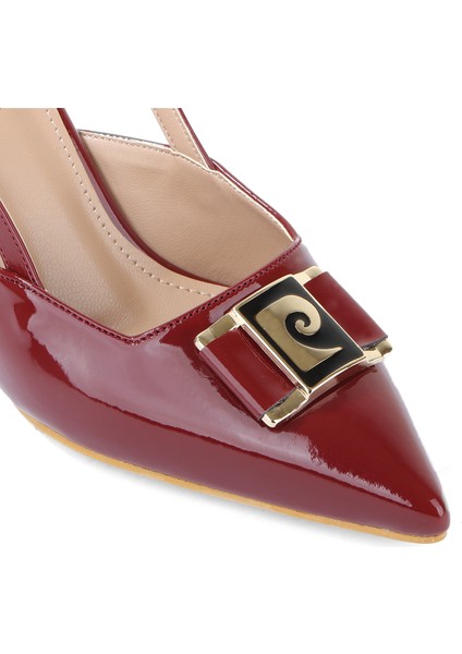 54707 Logolu 4 cm Topuklu Kadın Ayakkabı fırsatları