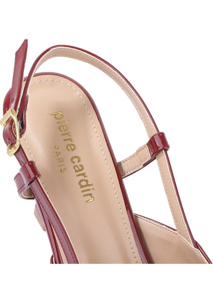 54707 Logolu 4 cm Topuklu Kadın Ayakkabı indirimleri