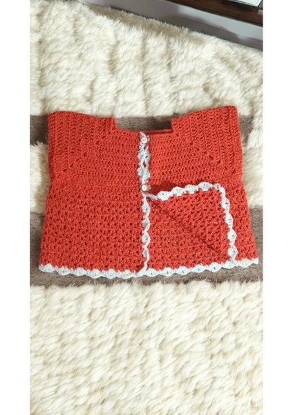 Tokuşka Örme Neşeli Rengarenk Bebek Hırkaları 0-3 Ay