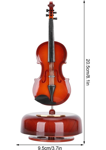 Keman, Gitar, Saz, Gitar Tasarımlı Hediyelik Kurmalı Müzik Kutusu fiyatları