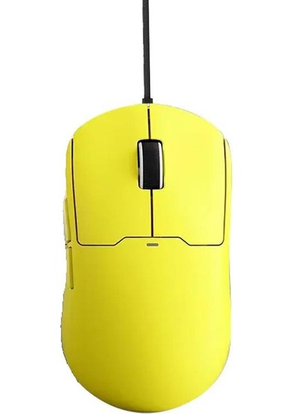 Primex G100Y Pro Y 65GR USB Sarı Rgb Işıklı 3200DPI Gaming Oyuncu Mouse, 6 Tuşlu USB Örgülü Kablolu Gaming Mouse, Pro Y Mouse