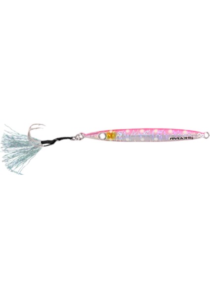 Slim Jet 8cm 20GR Jig Yem Renk : Pink Dot Glow