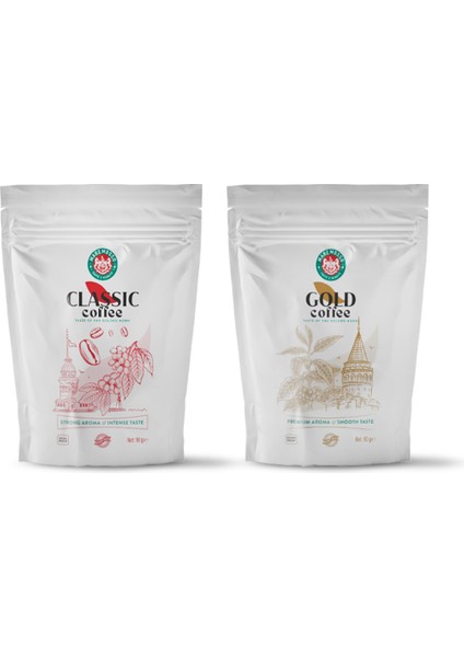 Çözünebilir Kahve Set 90 gr Gold + 90 gr Classic