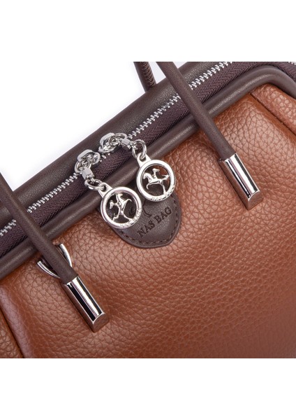 Vintage Kadın Midi Boy El ve Çapraz Çanta Taba Kahve Lopez indirimleri