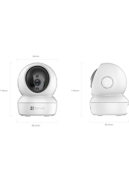 CS-H6C 2mp 360° Pt Hareketli Kamera
