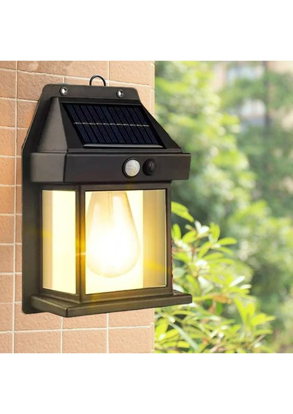 Solar Bahçe Aydınlatması IP65 Su Geçirmez, LED Işık Güneş Enerjisiyle Çalışan, Ampül Solar LED Aydınlatma Dış Mekan Aydınlatması