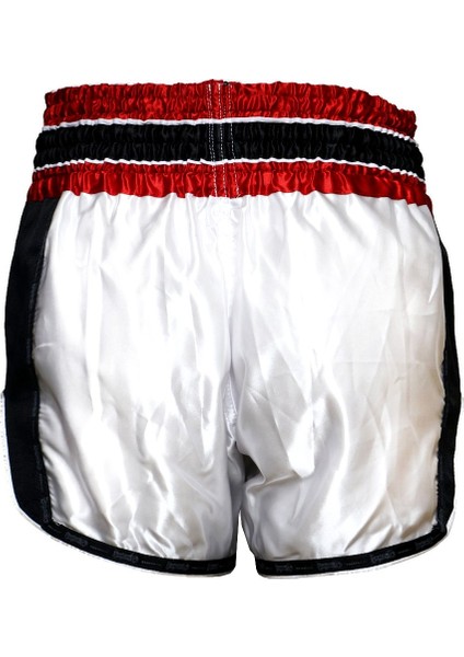 MT3075 Retro Neo Muaythai Şortu Beyaz Muay Thai Şort fırsatları