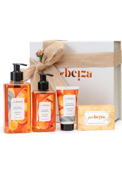 Satsuma Mandarine Hediye Bakım Seti
