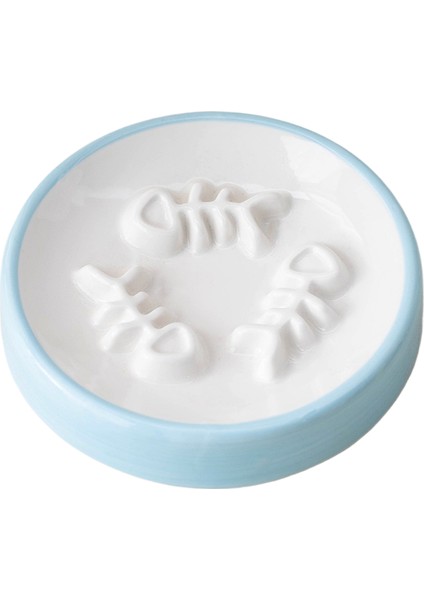 Yavaş Yemek Kasesi Pet Yavaş Yemek Tepsisi Boğulma Önleyici Yavaş Yemek (Yurt Dışından)