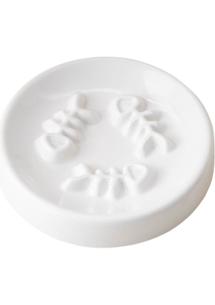 Yavaş Yemek Kasesi Pet Yavaş Yemek Tepsisi Boğulma Önleyici Yavaş Yemek (Yurt Dışından)