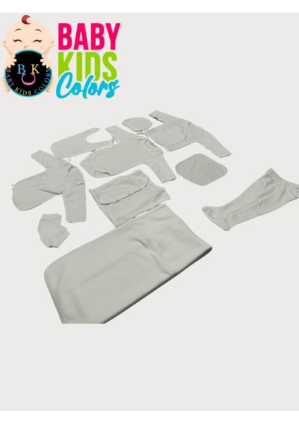 Lüks Düz Yeni Doğan Hastane Çıkış 10'lu Zıbın Seti (Kutulu) fiyatları