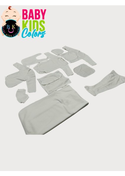 Lüks Düz Yeni Doğan Hastane Çıkış 10'lu Zıbın Seti (Kutulu) fırsatları