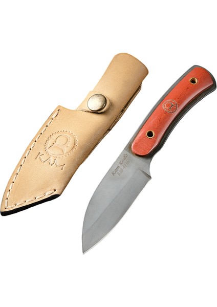 Kam B10 - 4116K Çelik - Turuncu G Micarta Kabza - Sabit Bıçak fiyatları