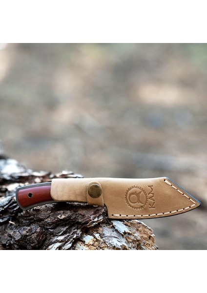 Kam B10 - 4116K Çelik - Turuncu G Micarta Kabza - Sabit Bıçak fırsatları
