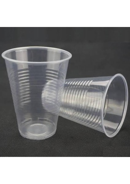 Pet Plastik Şeffaf Bardak 100'lü