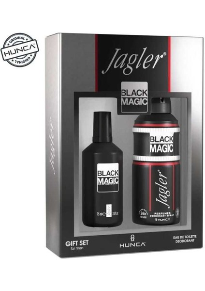 Black Magic Edt Erkek Parfüm 75 ml + Sprey Deodorant 150 ml