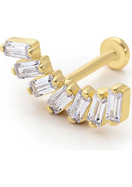 14 Ayar Sırataşlı Altın Tragus