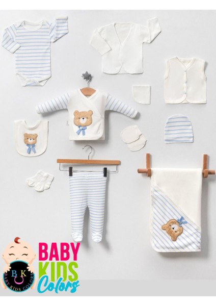 Hastahane Çıkışı 10'lu Organik Lüks Yeni Doğan Zıbın Seti modelleri