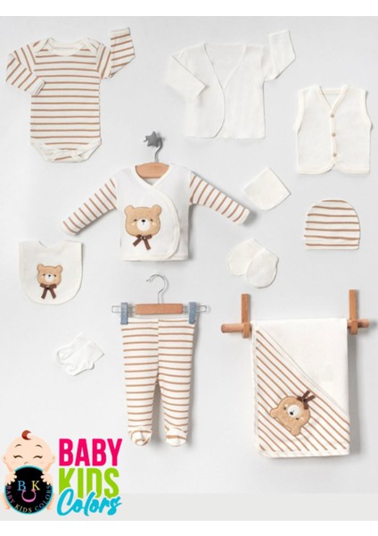 Hastahane Çıkışı 10'lu Organik Lüks Yeni Doğan Zıbın Seti modelleri