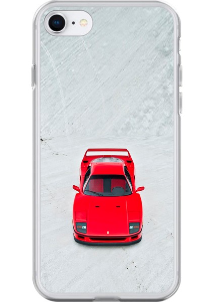 iPhone 6s Plus Uyumlu Şeffaf Kılıf Araba Tasarımlı 1