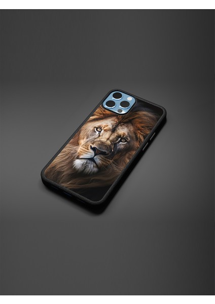 Galatasaray Aslanlı Kenarları Cam Telefon Kılıf U231444