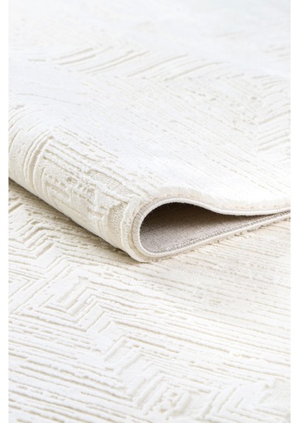 Perla 4032 Krem Uzun Ömürlü Yumuşak Polyester Halı