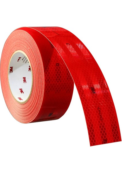 983-72 Es Kırmızı Reflektif Şerit Bant 55 mm x 50 Metre