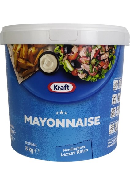 Kraft Kova Mayonez 8kg