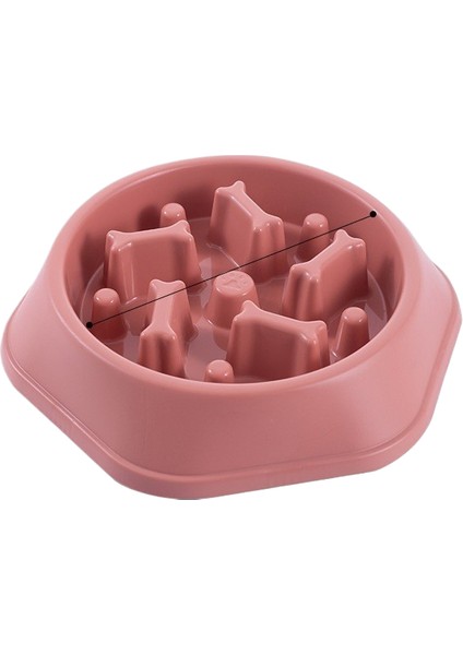 Kaymaz Paspaslı, Boğulma ve Sıçrama Önleyici Pet Yavaş Yemek Kabı (Yurt Dışından)