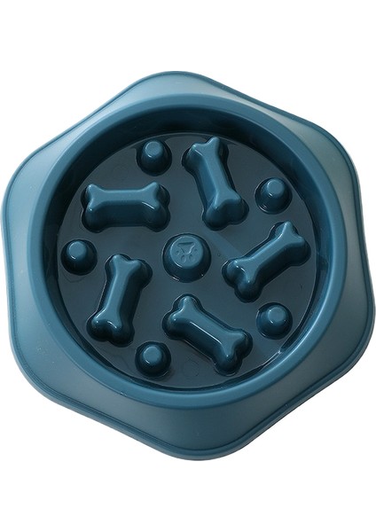 Köpekler ve Kediler Için Yavaş Yemek Kasesi Pet Dökülme ve Boğulma Önleyici (Yurt Dışından)