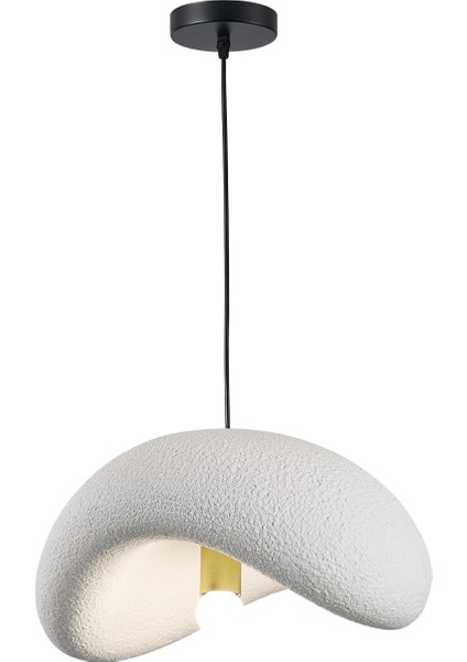 Voliny Tekli Beyaz Modern Sarkıt Oturma Odası Salon Sarkıt Avize indirimleri