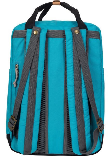 Macaroon Large Reborn Iıı Serisi Gök Mavisi x Krem Unisex Sırt Çantası