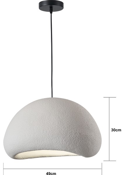 Tretan Büyük Beyaz Modern Sarkıt Oturma Odası Salon Sarkıt Avize fiyatları