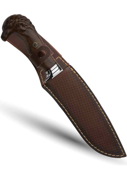 Kartal Başlı Şef Bıçağı Paslanmaz Çelik 28CM Ceviz Ağacı Kılıf li fırsatları